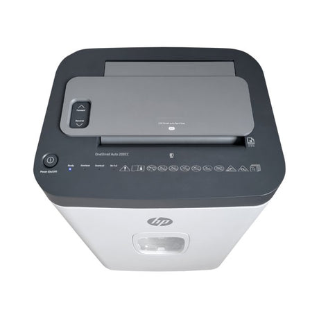 EAN 4030152028191 - HP OneShred Auto 200CC triturador de papel Corte cruzado 63 dB 22 cm Blanco imagen 5