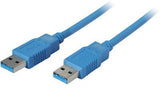 S-Impuls Usb-A Cable De Conexión, 3.0, Azul, 5m