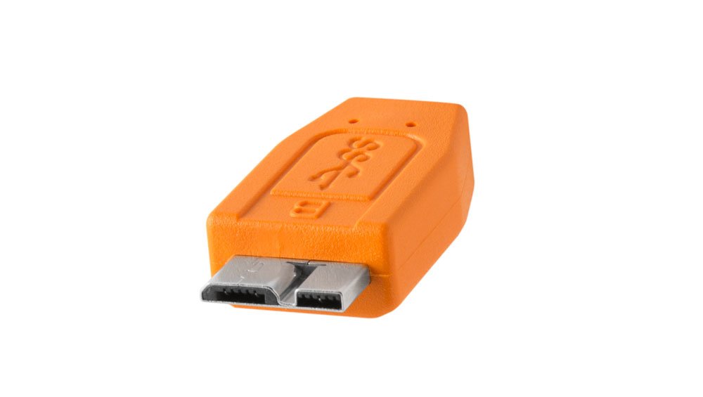 Cable Tether Tools Tetherpro Usb 3.0 A/Micro B 4,6m Naranja