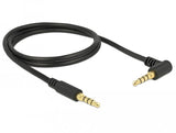 EAN 4043619856107 - DeLOCK 85610 cable de audio 1 m 3,5mm Negro imagen 2