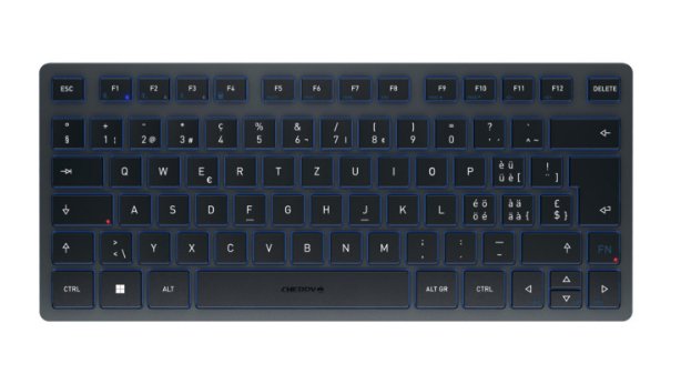 Cherry Kw 7100 Mini Bt (Ch) Slate Blue