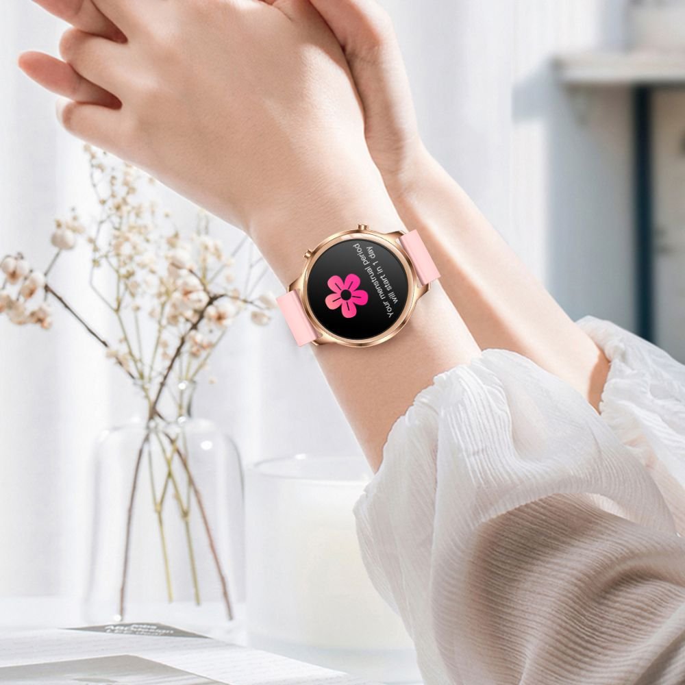 Smartwatch  Para Mujer Manta Kelly Color Rosa