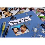 Hama Fine Art Álbum De Foto Y Protector Azul 50 Hojas 100 X 150