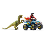 Schleich Dinosaurs         41466 Quad Escape From Velociraptor