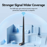 Ax900 Usb Wi-Fi Dual Band Adaptwrls Er With High Gain Antenna Black