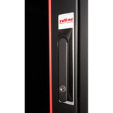Roline 19-Zoll Netzwerkschrank Pro 42 He, 600x800 Bxt Glastr Schwarz
