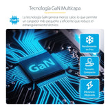 Cargador Usb-C De 4 Puertos