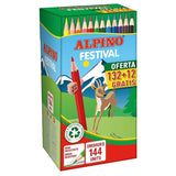 EAN 8413240586913 - Alpino C0131144 lápiz de color Multicolor 144 pieza(s) imagen 1