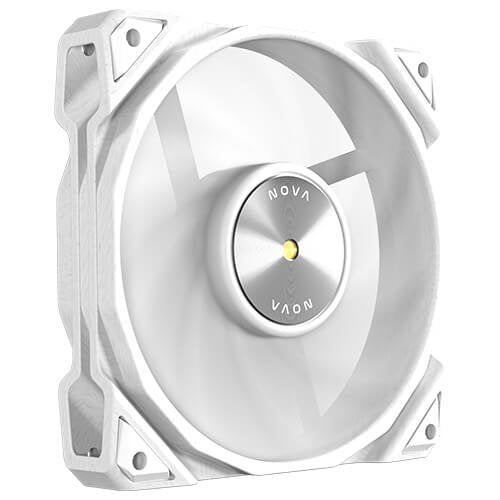 Ventilador Pc  Auxiliar Nova 120 Blanco Antec 120mm/ Hasta 3200 Rpm,/ Hasta 38.7 Db(A)
