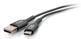Cable C2g C2g28884 Usb Usb 2.0 0,46 M Usb C Usb A Negro