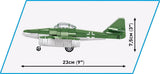 Cobi 5881 Historical Collection Wwii Samolot Mysliwski Messerschmitt Me 262 250 Klocków