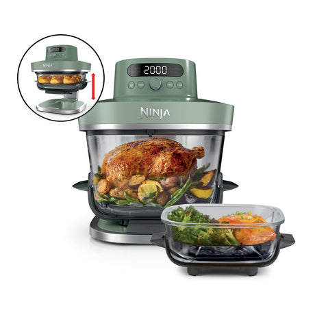 EAN 0622356386944 - Ninja AS090EUGN freidora Sencillo 5,7 L Independiente 2050 W Freidora de aire caliente Verde imagen 3