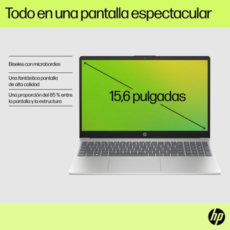 EAN 0198990067155 - HP 15-fd0172ns Intel® Celeron® N100 Portátil 39,6 cm (15.6") Full HD 8 GB DDR4-SDRAM 256 GB SSD Wi-Fi 6 ( imagen 4