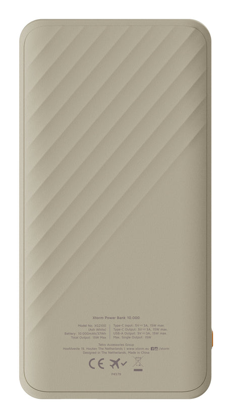 EAN 8718182278248 - Xtorm Go2 Polímero de litio 10000 mAh Beige imagen 10