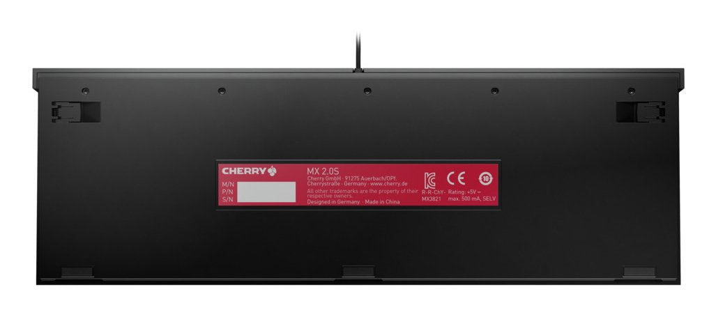 EAN 4025112112485 - CHERRY MX 2.0S teclado Juego USB QWERTZ Alemán Negro imagen 5