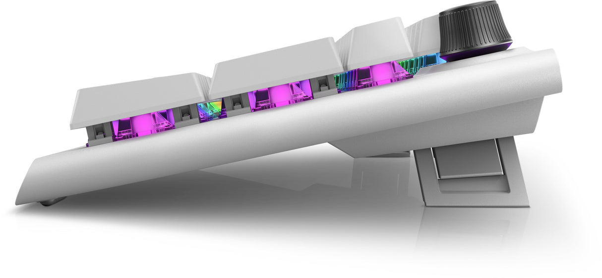 Teclado Ingles Dell Alienware Tri-Mode Wireless Gaming Keyboard, Us Layout - Aw920k (Lunar Light)