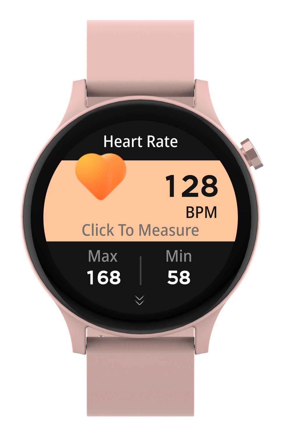 Smartwatch Denver Swc-338ro  3,51 Cm (1.38") Tft 44.5 Mm Digital 240 X 240 Pixeles Pantalla Táctil Rosa