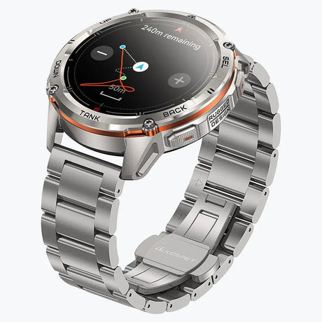 EAN 6974958251187 - KOSPET T3 ULTRA 2 3,63 cm (1.43") AMOLED 48 mm Digital 466 x 466 Pixeles Pantalla táctil Plata GPS (satél imagen 5