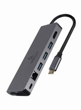 EAN 8716309127097 - Gembird A-CM-COMBO5-05 hub de interfaz USB 3.2 Gen 1 (3.1 Gen 1) Type-C 5000 Mbit/s Gris imagen 3