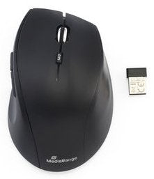 EAN 4260459615002 - MediaRange MROS105-YU teclado Ratón incluido Hogar / Oficina RF inalámbrico QWERTZ Negro, Plata imagen 2