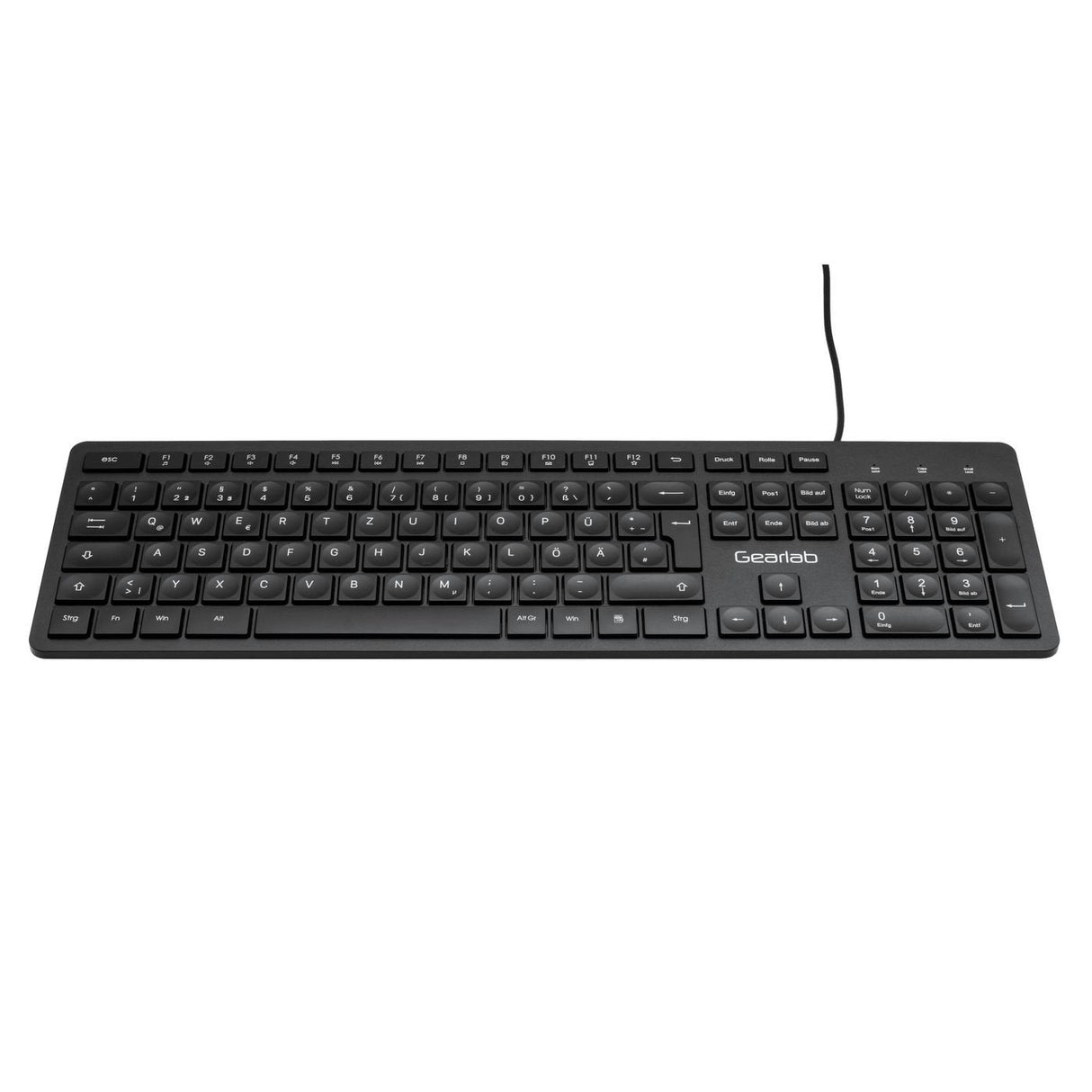 Gearlab Glb211402 Teclado Usb Qwertz Alemán Negro