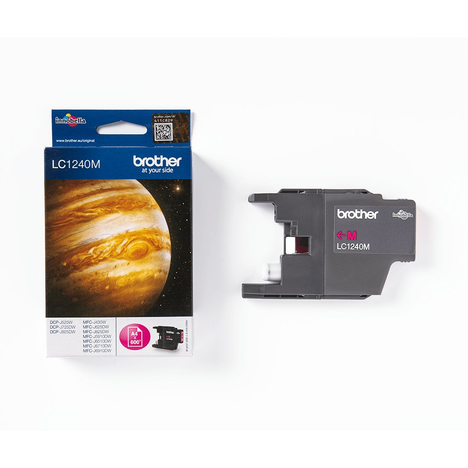EAN 4977766694025 - Brother LC1240M cartucho de tinta 1 pieza(s) Original Magenta imagen 3