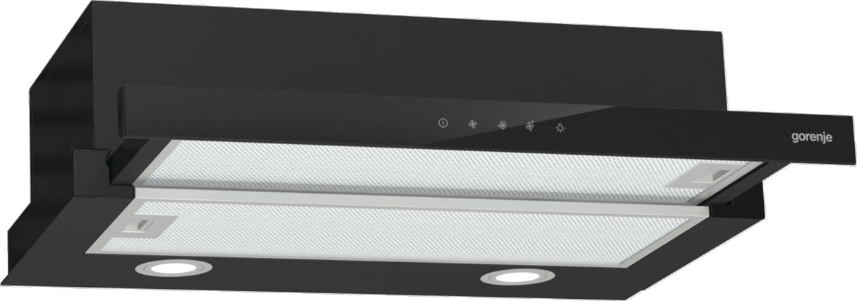 Gorenje Th64e4bg Campana Semintegrada (Extraíble) Negro 450 M³/H C
