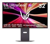 Monitor Lg 32" Ultragear Oled 32gx870b-B: Panel Oled, Resolución 4k Uhd, 240 Hz, 0,03 Ms, Displayhdr True Black 500, G-Sync Compatible, Freesync Premium Pro