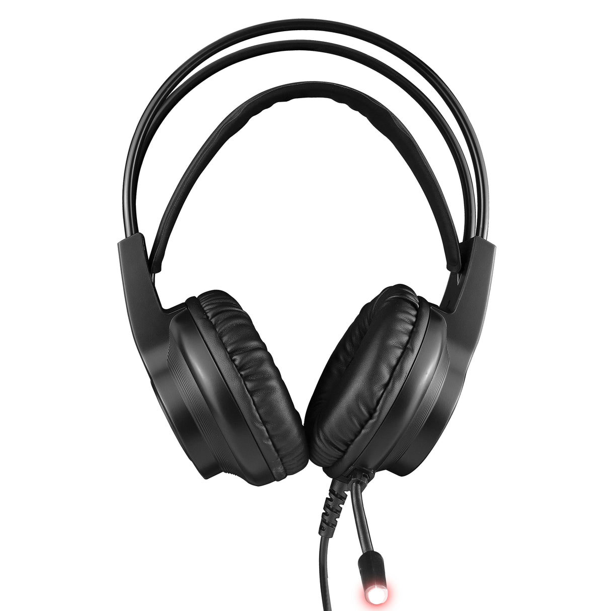 Omega Varr Casco Pro-Gaming Luz Led Cancelacion Ruido Mic Vh8030 Usb+2*Mini Jack