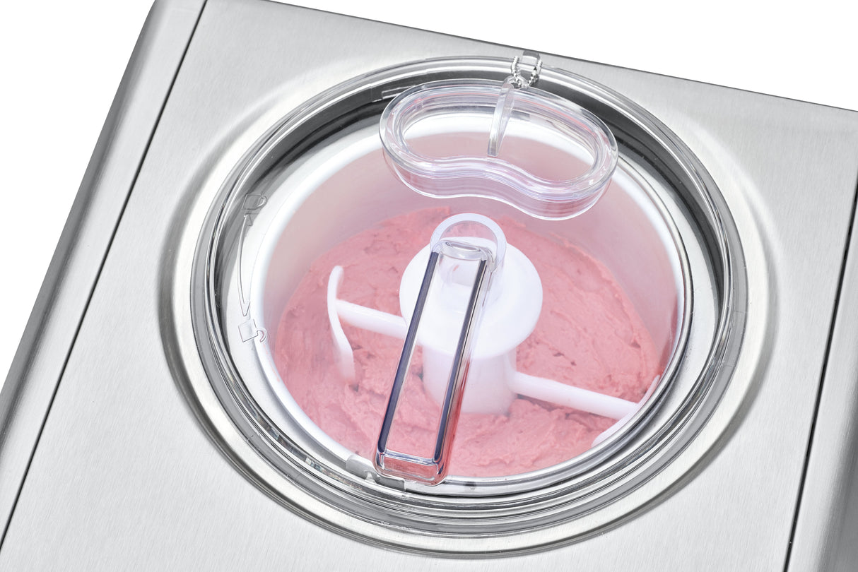 Proficook Icm 1091 Heladera Con Compresor Para Hacer Helados Sorbetes Y Máquina Yogourt (2 En 1), 1.5 Litros