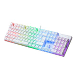 Mars Gaming Mk422 Teclado Gaming Mecanico - Switches Antipolvo - Iluminacion Rgb - Teclas Doble Inyeccion -
