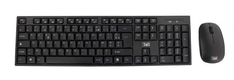 Ensemble Teclado - Ratón Inalámbrico T Nb Classy (Negro)