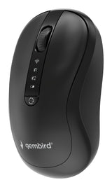 Gembird Dual-Mode 4-Button Wireless Mouse 1600dpi Black