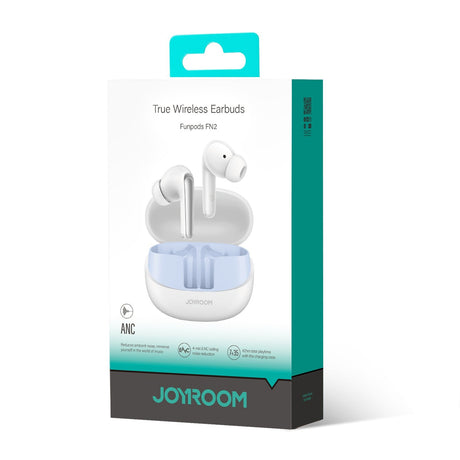EAN 6956116723224 - JOYROOM JR-FN2 Auriculares True Wireless Stereo (TWS) Dentro de oído Bluetooth Blanco imagen 2