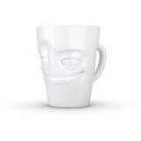 Fiftyeight Henkelbecher 350ml - Verschmitzt Blanco