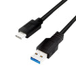EAN 4052792055153 - LogiLink CU0166 cable USB USB 3.2 Gen 1 (3.1 Gen 1) 0,15 m USB A USB C Negro imagen 1