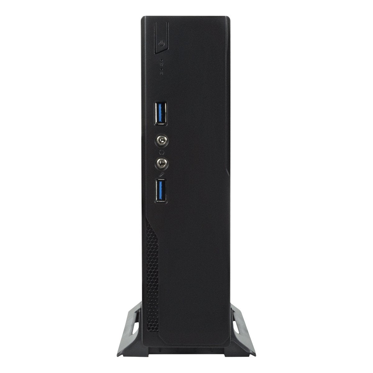 Caja Pc Unykach Miniitx Uk-1003 U3 Adaptador 60w 12v 213x55x190 Mm 1 X 2.5" Int 2 X Usb 3.0 Frontal