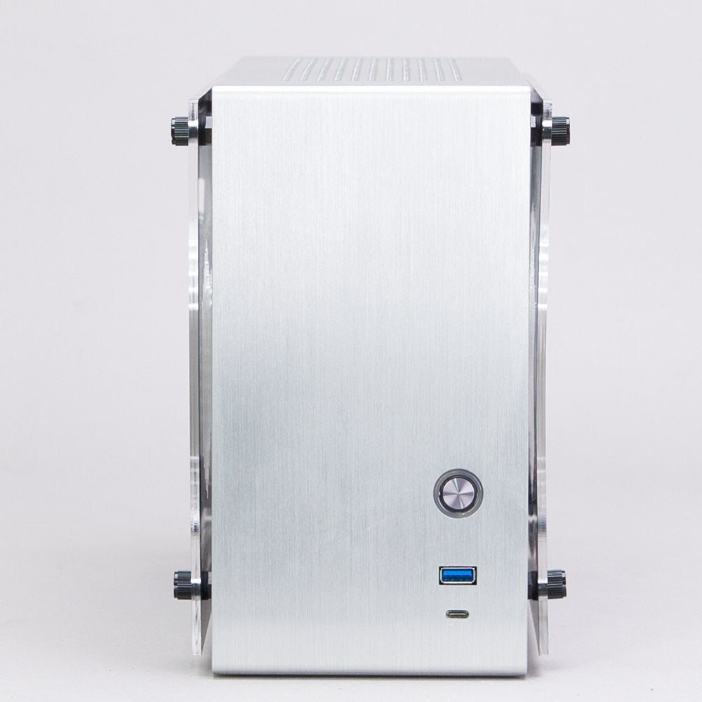Caja Pc Zalman M2 Mini Silber Mini-Torre Mini-Itx Carcasa Con 2 Ventanas