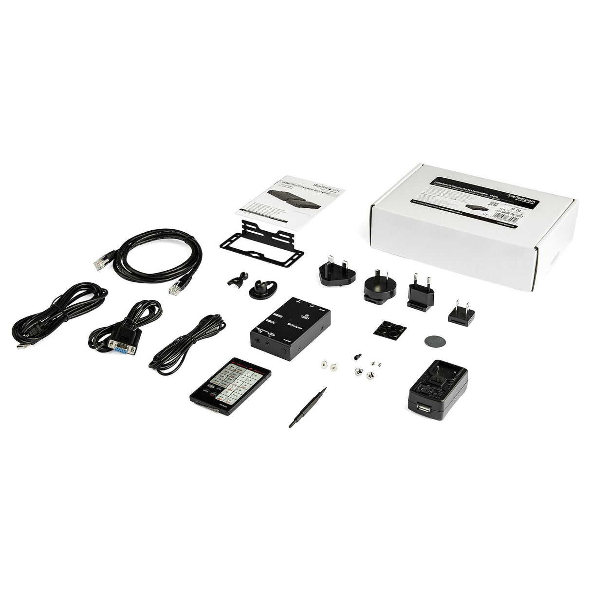 EAN 0065030879040 - StarTech.com ST12MHDLNHR extensor audio/video Receptor AV Negro imagen 7