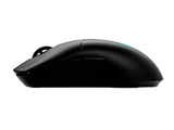 Ratón Logitech G Pro 2 Gaming Diestro Y Zurdo Óptico 8 Botones Inalámbrico Cableado 2.4 Ghz Usb Receptor Usb De Logitech Lightspeed Negro