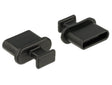 EAN 4043619640133 - DeLOCK 64013 tapa de seguridad para enchufe USB Tipo C Negro 10 pieza(s) imagen 1
