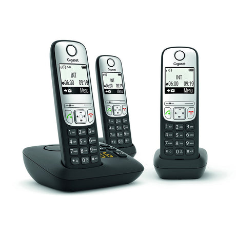 EAN 4250366855707 - Gigaset A690A Teléfono DECT/analógico Identificador de llamadas Negro imagen 1