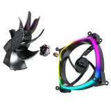 Ventilador Pc Montech Rx120 Pwm 12 Cm Negro 3 Pieza(S)