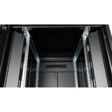 Roline 19-Zoll Netzwerkschrank Pro 32 He, 800x800 Bxt Glastr Schwarz