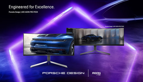 EAN 4056487052397 - AOC Porsche PD34 pantalla para PC 86,4 cm (34") 3440 x 1440 Pixeles Wide Quad HD QD-OLED Negro imagen 11