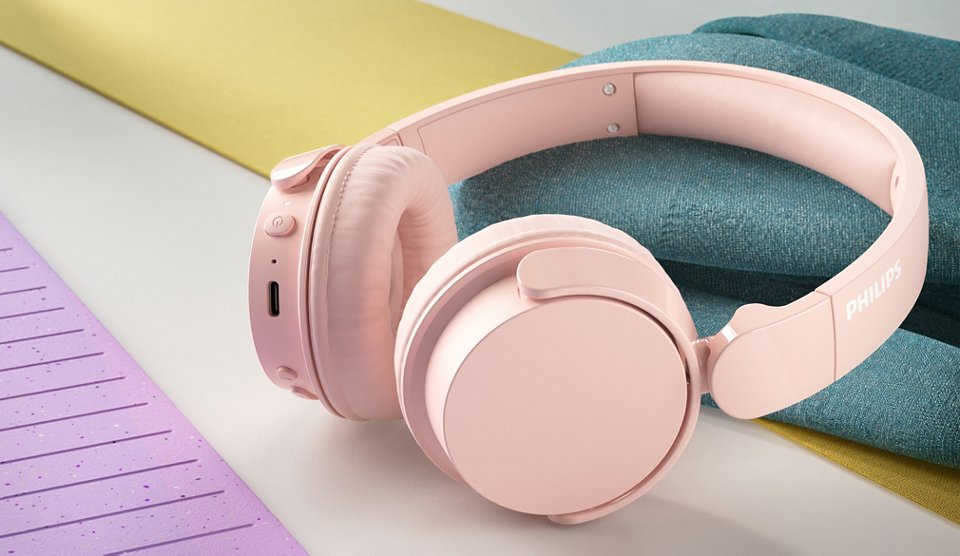 Auricular  Philips Tah4209pk/00 Rosa Bluetooth