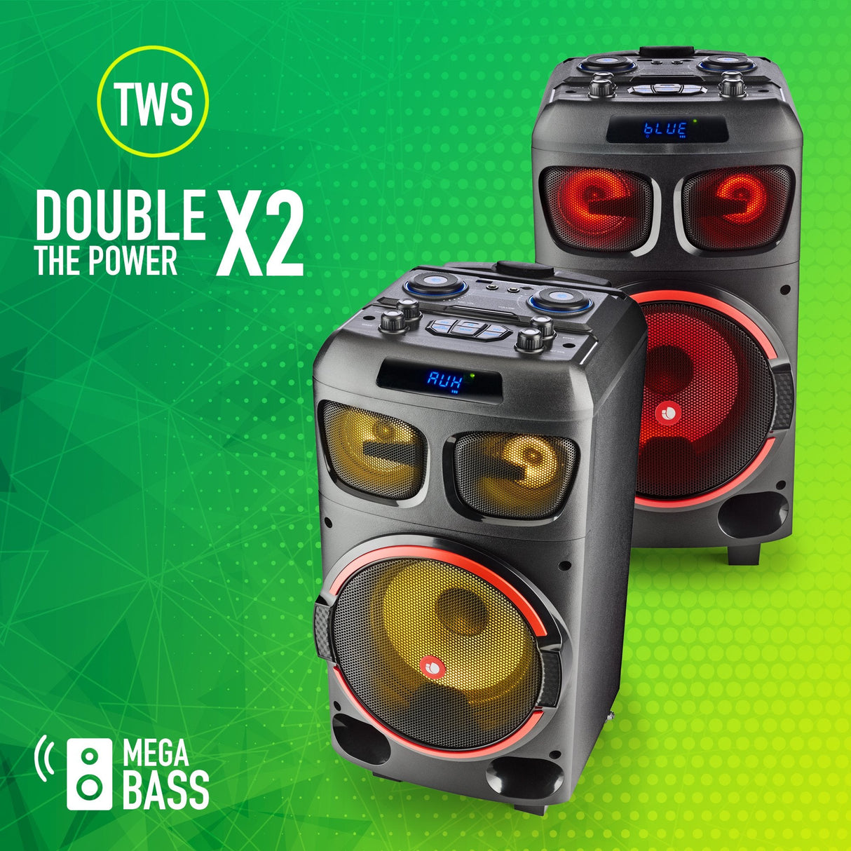Altavoz Portable Con Bluetooth Ngs Wild Dub Zero 120w