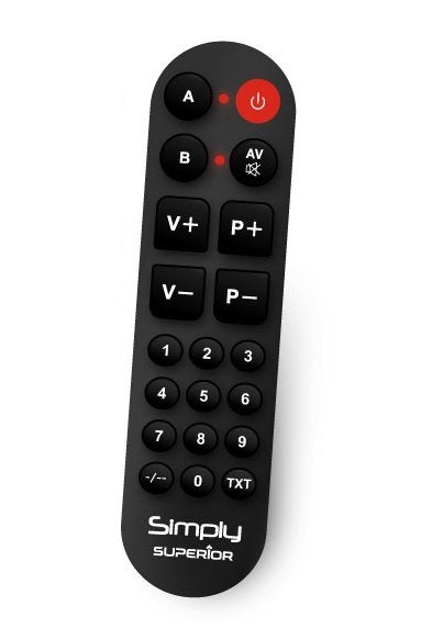 Superior Electronics Simply Mando A Distancia Tv Botones