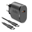 EAN 8018417416491 - SBS TEKITTRTC15W cargador de dispositivo móvil Universal Negro Corriente alterna Carga rápida Interior imagen 1