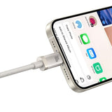 Titanium Alloy Fast Charging Cable Type-C To Type-C 100w 1m Galaxy Titanium Gold